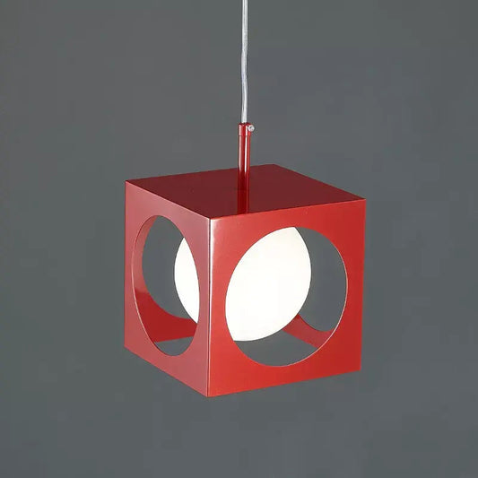 Sputnik Style Space Age Ceiling Lamp German Lamp 70s Midcentury Red Pendant Lights Glass Bulbs Living Room Bedroom Chandeliers by Zhongsan | Souqify