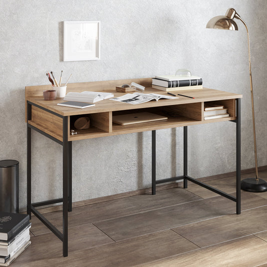 Study Desk Tümata - Black-TMT47CD03 Black
Walnut 136 X 66 X 18 by DECOROTIKA | Souqify