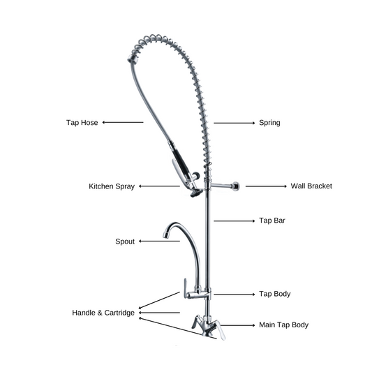 TK101IN - Industrial Kitchen Mixer by TUSCANI | Souqify