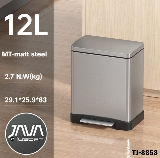 Tuscani JAVA TJ-8858 Pedal Bin by TUSCANI | Souqify