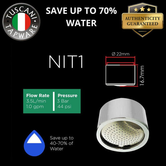 Tuscani NIT1 / NET1 Water Saving Device by TUSCANI | Souqify