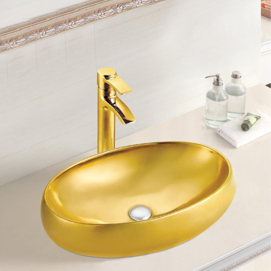 Tuscani TBWA252B-GS | TBWA252B-GG - Deck Mounted Designer Basin by TUSCANI | Souqify