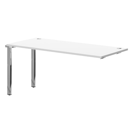 WORKSTATION EXTENSION, MADE IN E1 LAMINATE CHIPBOPARD, WITH WOODEN MODESTY PANEL AND LEGS by Treejar | Souqify