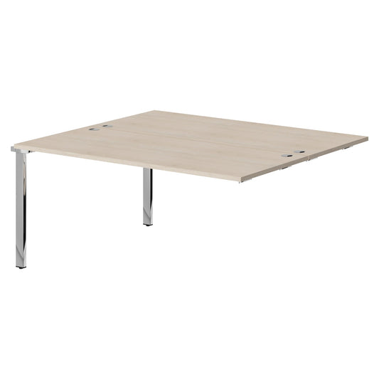 WORKSTATION EXTENSION, MADE IN E1 LAMINATE CHIPBOPARD, WITH WOODEN MODESTY PANEL AND LEGS by Treejar | Souqify