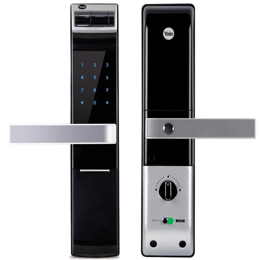Yale YDM 4109 Digital Door Lock Fingerprint, Keypad – Black by SHEILDIFY | Souqify