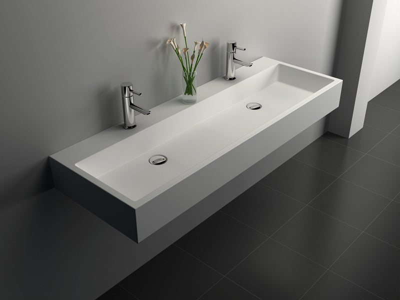Cast Stone Solid Surface Bathroom Countertop Basin JZ9023