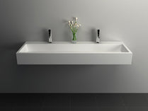 Cast Stone Solid Surface Bathroom Countertop Basin JZ9023