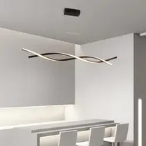Nordic modern minimalist restaurant chandelier bar table lamps hotel front desk studio chandelier led strip lamp