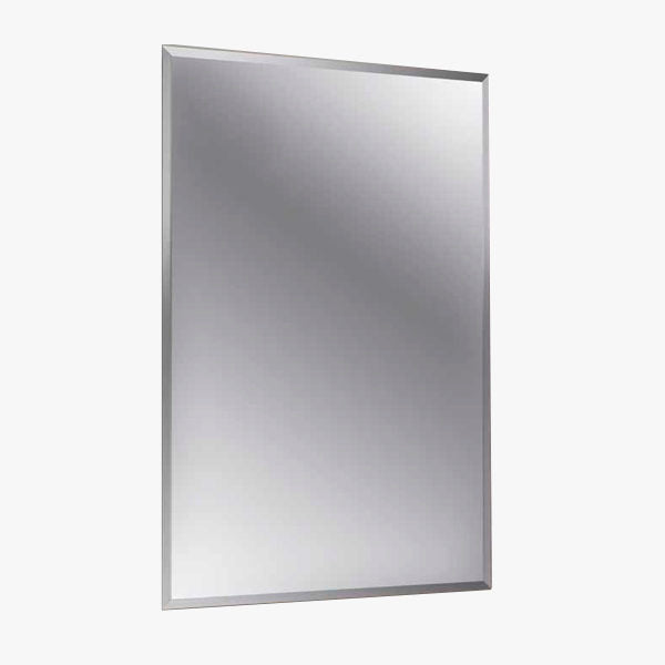 Bevelled mirror