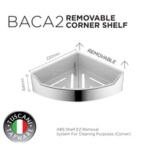 BACA2 - Removable Corner Shelf Series - Bathroom Accessories