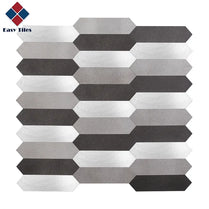 Factory Outlet Backsplash Tiles PVC Composite Waterproof Thickness 4mm Home Decoration 3D Self-Adhesive Wall Tiles
