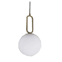 Nordic restaurant glass chandelier living room bedroom bedside cafe bar counter creative glass ball chandelier