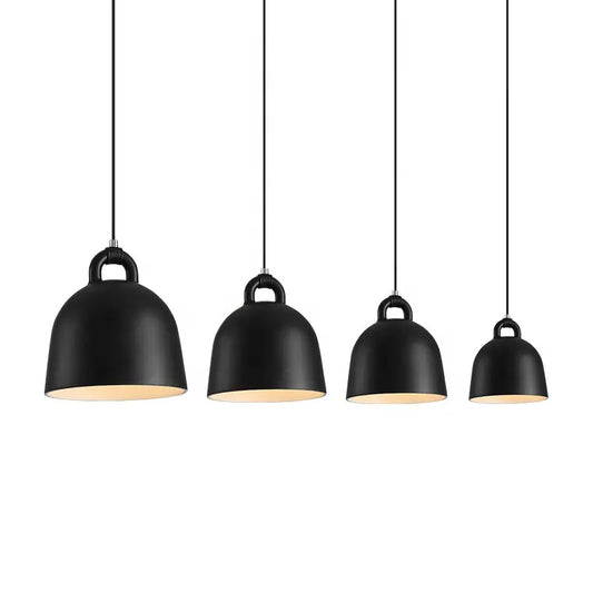 Postmodern dining room pendant lighting white gray black Resin hanging lights restaurant cafe bar Industrial Lighting Pendant