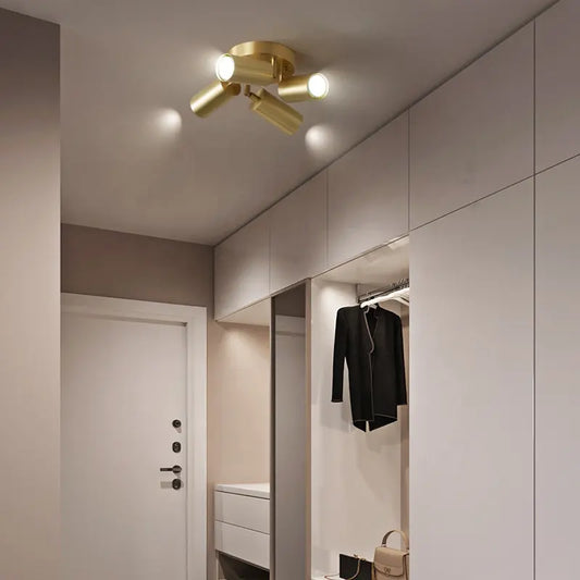 Modern LED Ceiling Lamp For Dining Room Decor Background Spotlight Stairs Aisle Bedside Lights Angle Adjustable LED Downlight