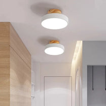 Ceiling Lights Modern Led Nordic Wood Lighting
