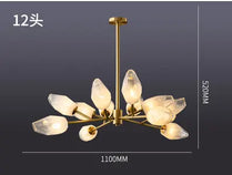 Nordic living room chandelier atmospheric magic bean molecular lamp modern minimalist living room bedroom creative glass lamps