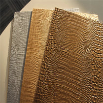 Flexible tile coarse leather without hunting stone powder vivid leather surface green waterproof interior wall decoration