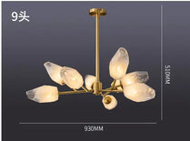 Nordic living room chandelier atmospheric magic bean molecular lamp modern minimalist living room bedroom creative glass lamps