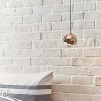 Modern minimalist creative personality dining ball lamp Nordic bedroom bedside glass small chandelier designer