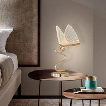 Nordic Modern Simple Butterfly Table Lamp Study Room Bedroom Nightstand Lamp warm Girl Butterfly Desk Lamp Small Night Light
