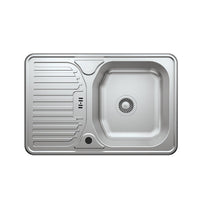 N008 INSET SERIES SINGLE BOWL KITCHEN SINK