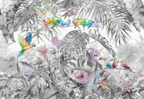 Murals, Frescoes and photo wallpaper.  Tropics  Art. ID136023