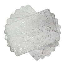 Placemat Silver on White