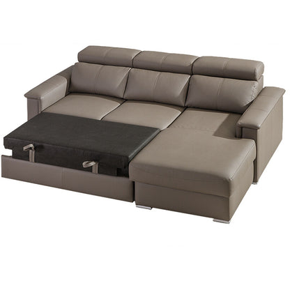 TERRACE Small Modern Corner Sofa Bed | 2450mm X 1830mm | Many upholstery materials
