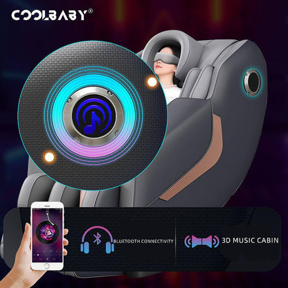 COOLBABY AMY-BK6 Premium Massage Chair Zero Gravity