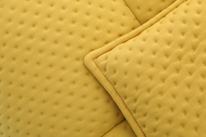Smart Lounge Chair C019 - Yellow Fabric