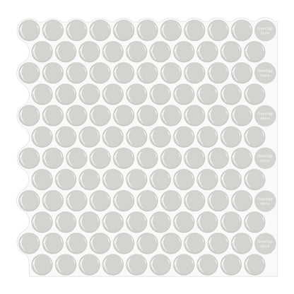 1.2mm Peel and Stick Light Brown Dot Wall Tiles Home Decor Bathroom Living Room T80412 by Vivid Tiles | Souqify