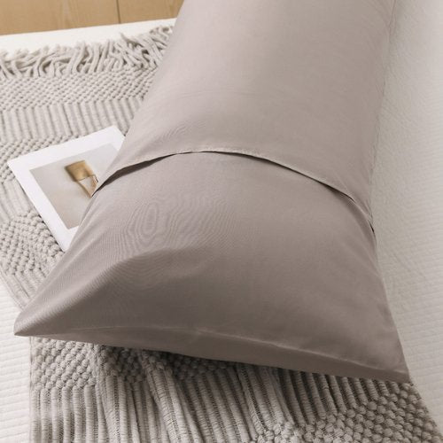 1 Piece Long Body Pillow Case, Plain Cappuccino Color. by 5 | Souqify
