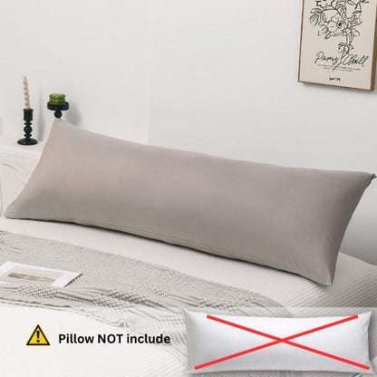 1 Piece Long Body Pillow Case, Plain Cappuccino Color. by 5 | Souqify