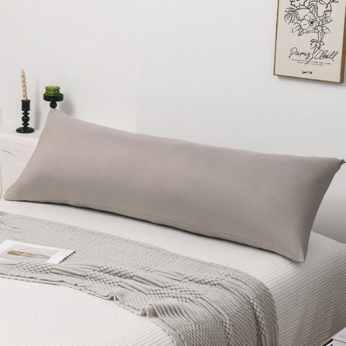 1 Piece Long Body Pillow Case, Plain Cappuccino Color. by 5 | Souqify