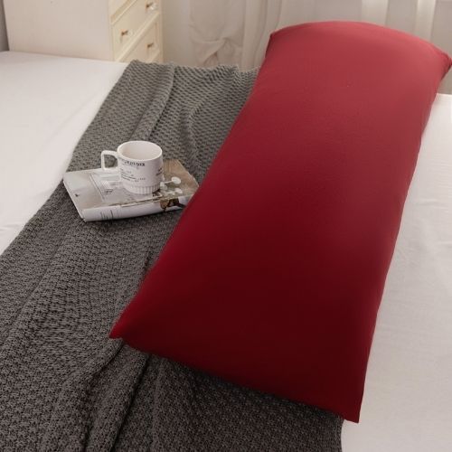 1 Piece Long Body Pillow Case, Plain Red Color. by 5 | Souqify