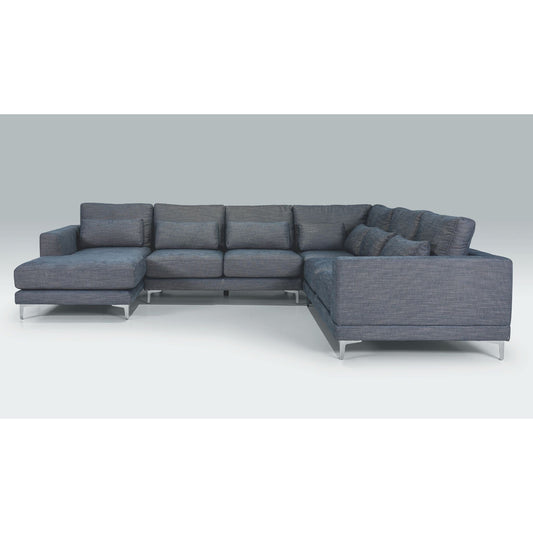 AMBRA U-SHAPE SOFA | AVAILABLE IN MANY MATERIALS.