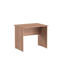 RECTANGULAR SHAPE DESK, MADE IN E1 LAMINATE CHIPBOPARD,WITH WOODEN MODESTY PANEL AND LEGS