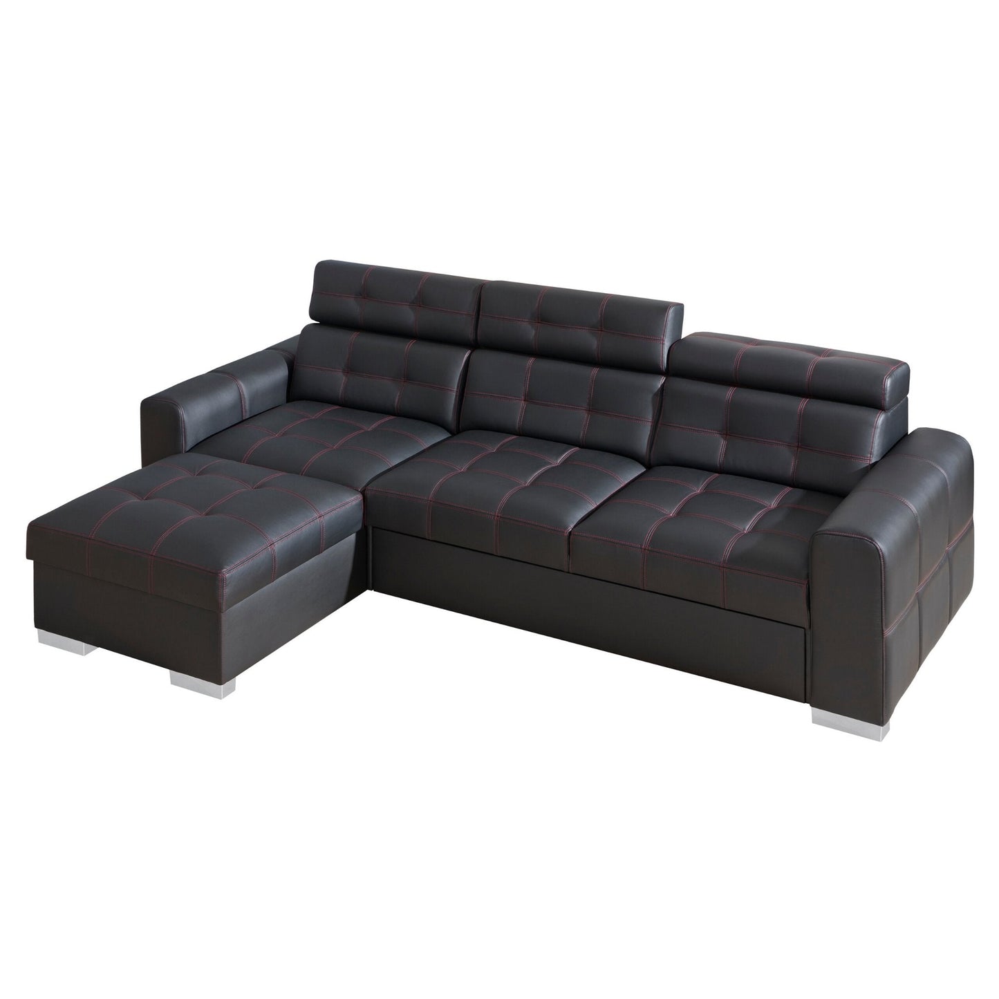 IZZY Medium Modern Corner Sofa Bed | 2700mm X 1670mm | Many upholstery materials |