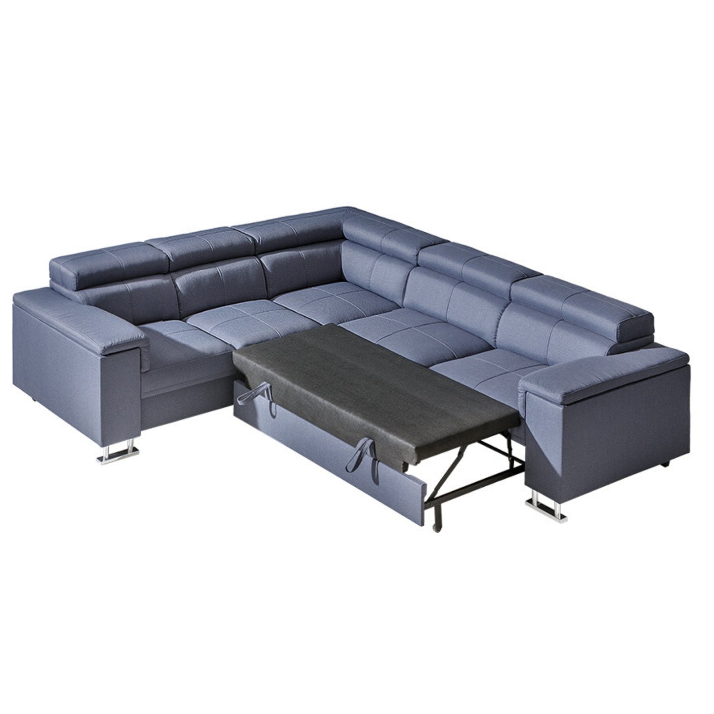 BLANCO Large Modern Corner Sofa Bed | 2710mm X 2410mm | Variety of fabrics available