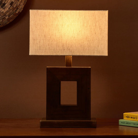 Shangrilla Wooden Table Lamp - 53 cm