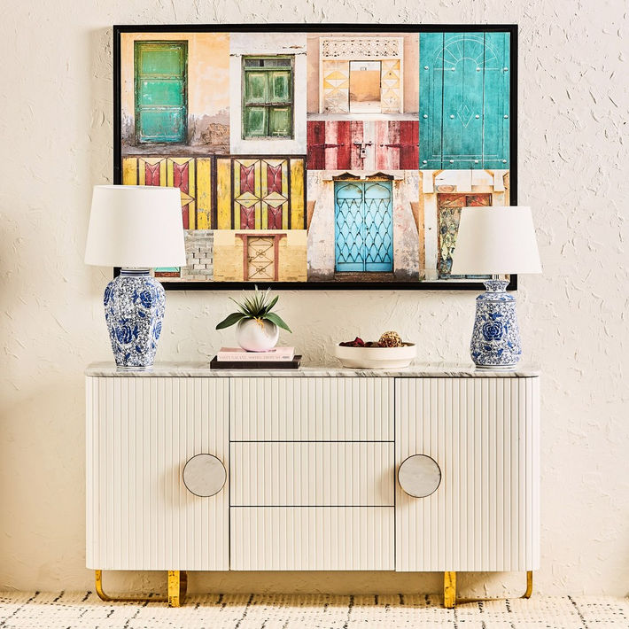Catalina Ceramic Table Lamp - 63 cm