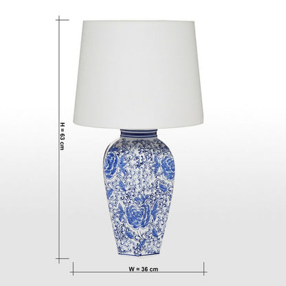 Catalina Ceramic Table Lamp - 63 cm