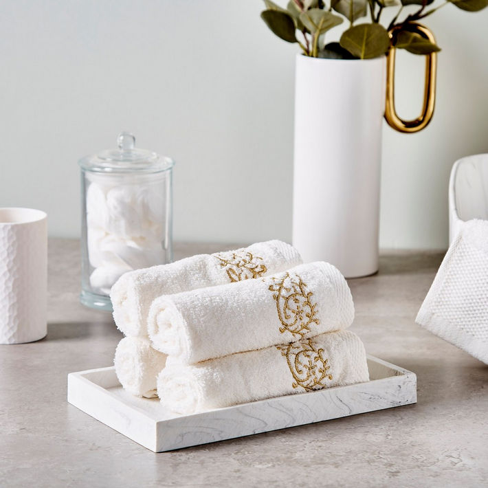 Eminence 4-Piece Fingertip Towel Set