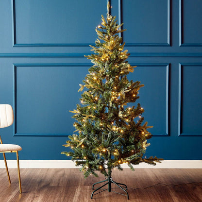 Christmas Tree with Stand and 230 LED Lights - 180 cm