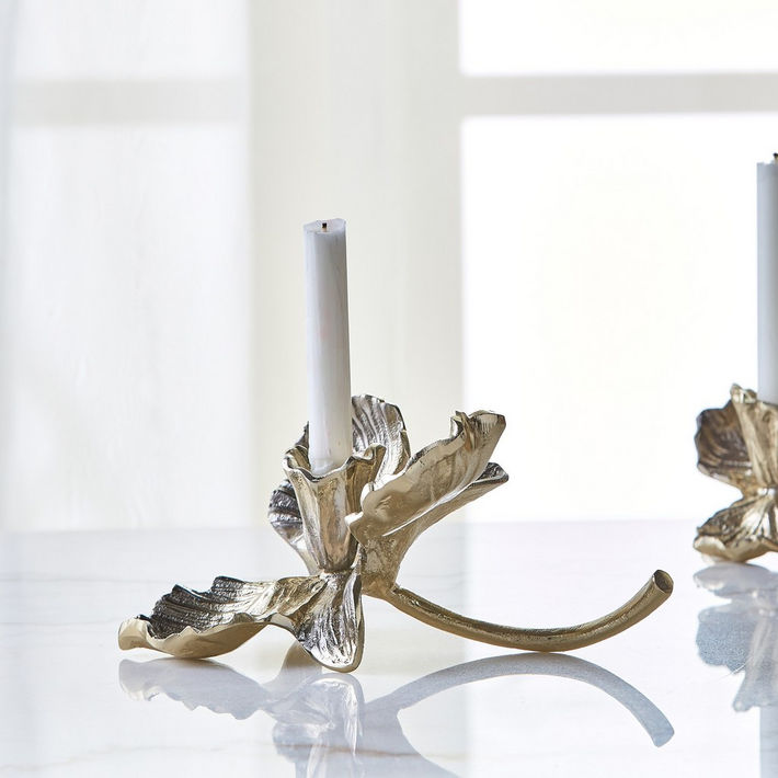 Orchid Taper Candleholder