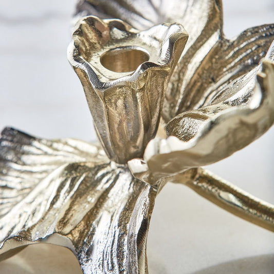 Orchid Taper Candleholder