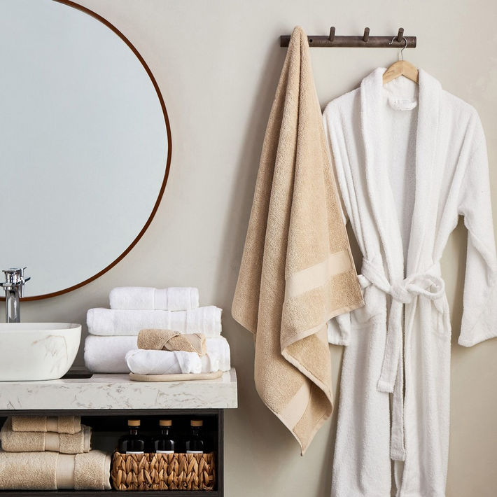 Serene 650 GSM Microcotton Bath Sheet - 84x150 cm
