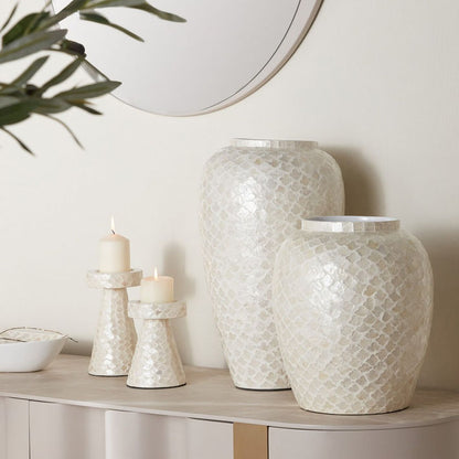 Florian Capiz and Bamboo Vase - 51 cm