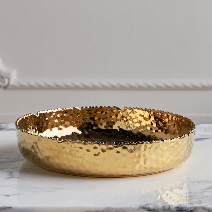 Semazen Porcelain Decorative Bowl - 36 cm