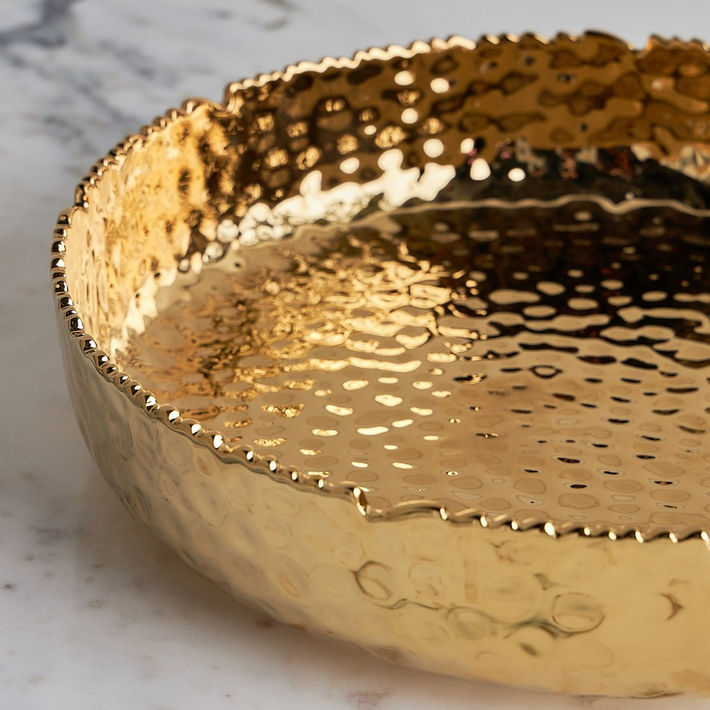 Semazen Porcelain Decorative Bowl - 36 cm